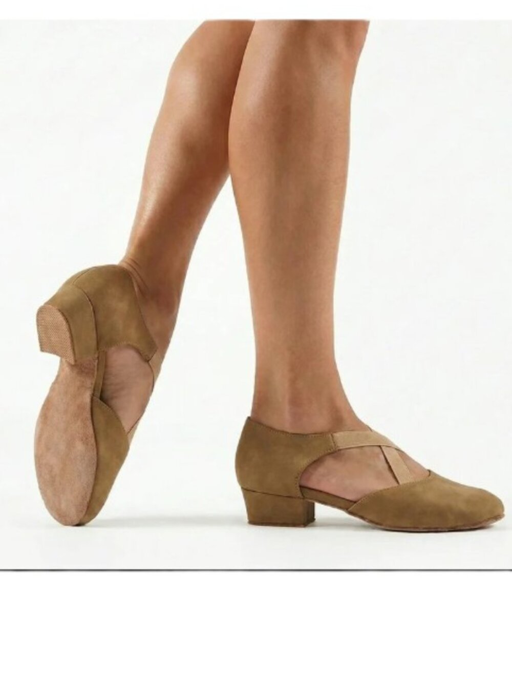 DANCEAND SWAY HEELS BALLROOM SWING DANCE SHOES (SIZE 5)